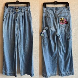 Odd People Denim Co. Wide Leg Jeans